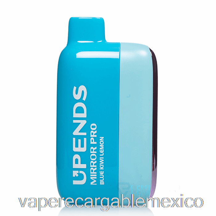 Vape Recargable Upends Mirror Pro 12000 Desechable Azul Kiwi Limón